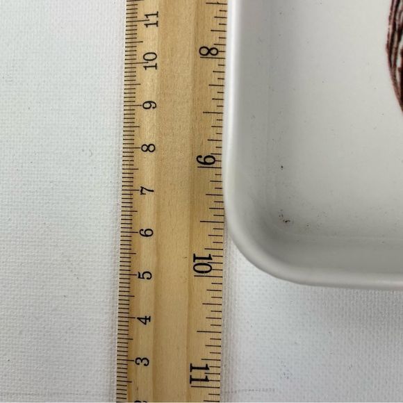 Italian Melamine Seashell Serving Tray Sz 10” x 12” - Picture 5 of 5